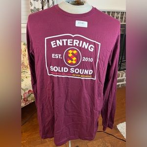 Wilco Solid Sound 2022 Music Festival longsleeve t-shirt. Men’s XL, Bella Canvas